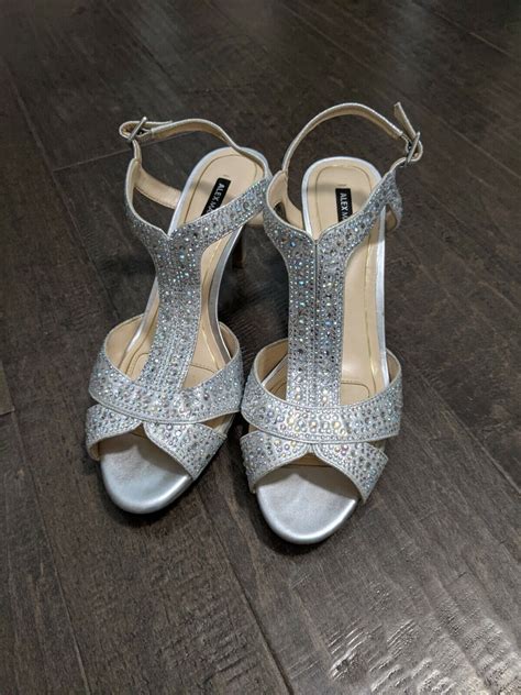 alex marie gianella jeweled metallic fabric dress sandals|alex marie cross strap heels.